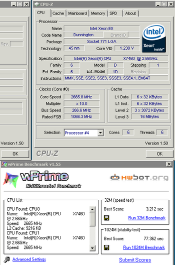 xeon x7460 wr